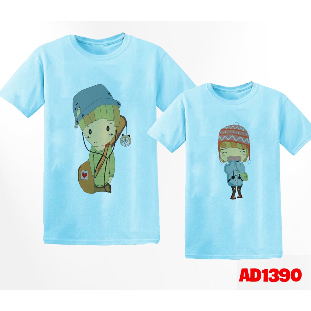 Áo Tình Nhân Mặc Áo Mùa Đông Chibi  - KTQN TSHIRT AND UNIFORM