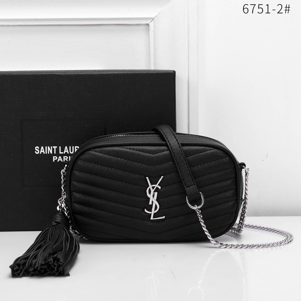 Túi Xách Saint Laurent Màu Bạc 6751-2