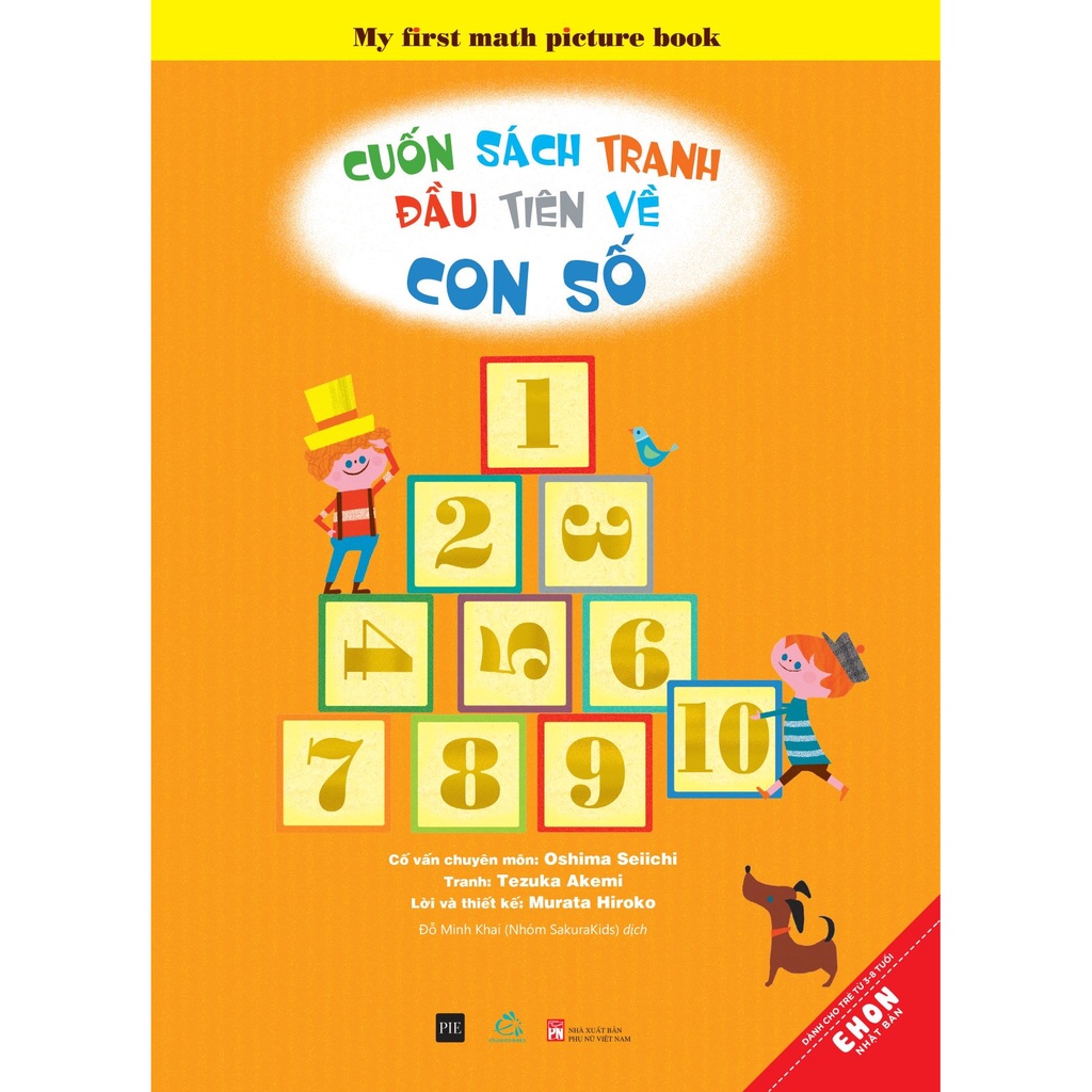 Sách - Ehon - Cuốn Sách Tranh Đầu Tiên Về Con Số