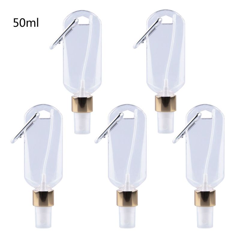 Chai Nước Rửa Tay Mini 50ml Có Móc Khóa Tiện Dụng