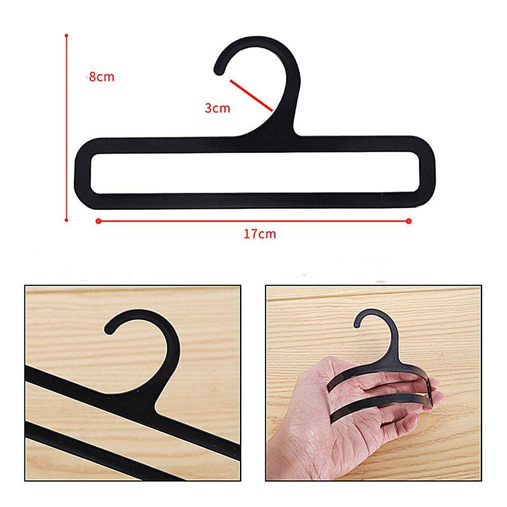 Bộ 10 Móc Nhựa Treo Quần Áo Mini Chống Trượt Siêu Bền