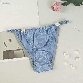 Quần lót lụa satin mềm không mối nối cho nữ