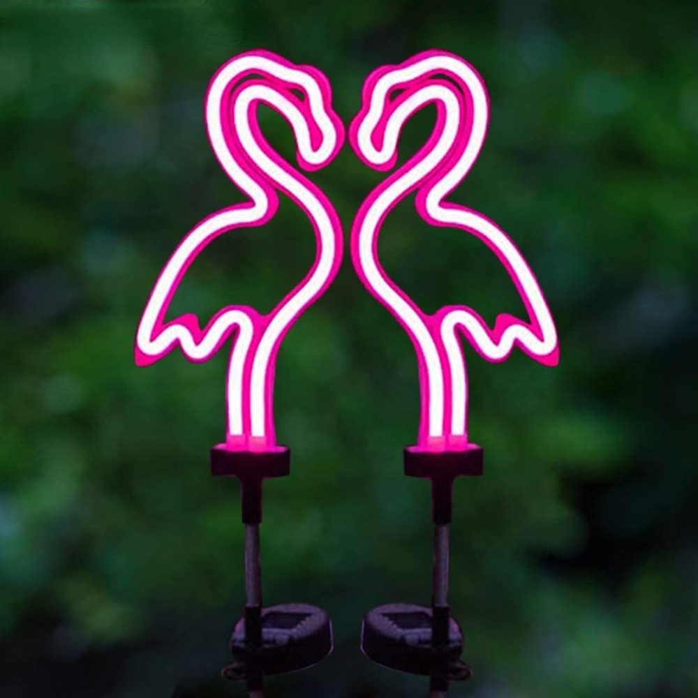 Set 1 / 2 / 4 Đèn Hồng Hạc Trang Trí Lối Đi Sân Vườn