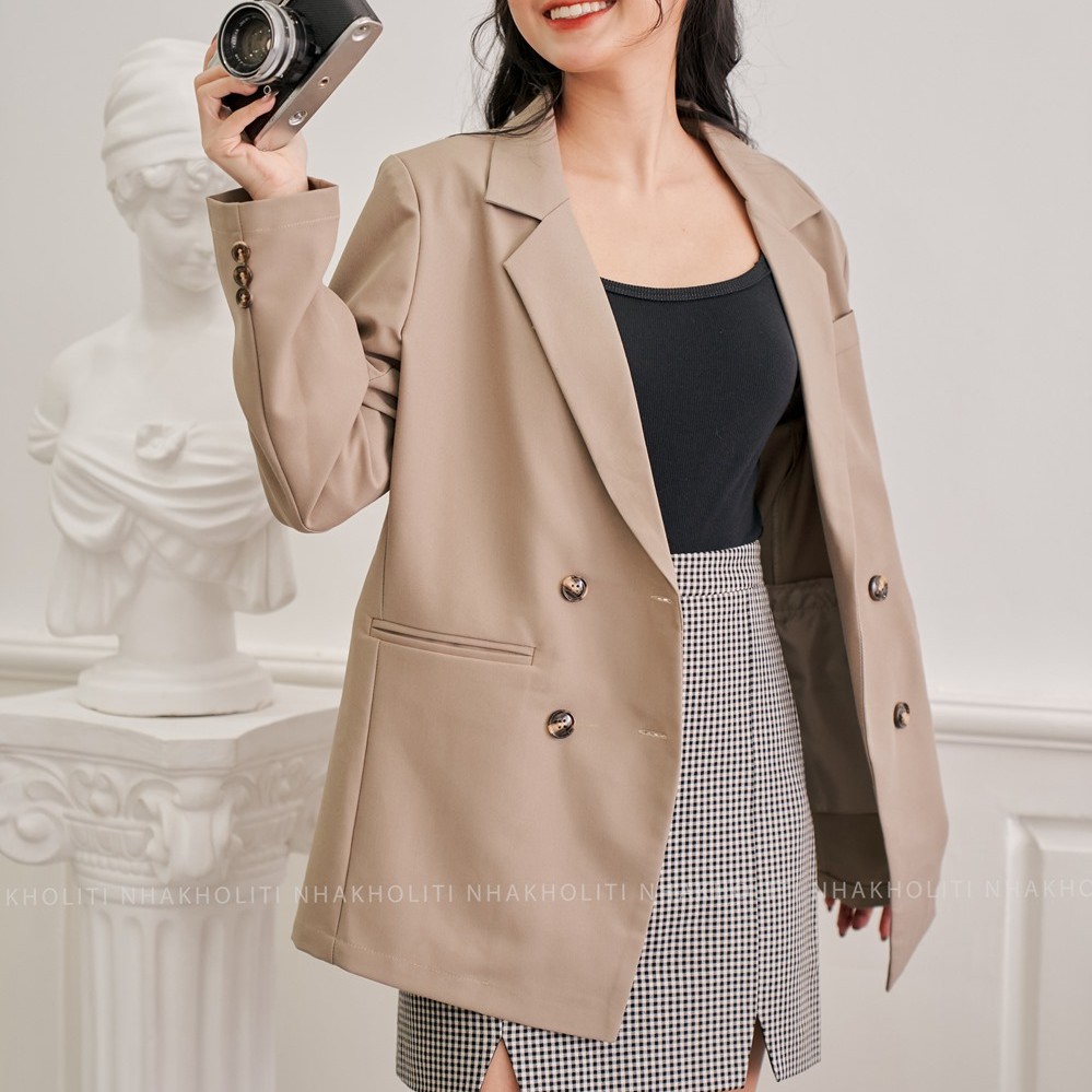 Áo khoác blazer 4 nút TK - AKTK035 | BigBuy360 - bigbuy360.vn