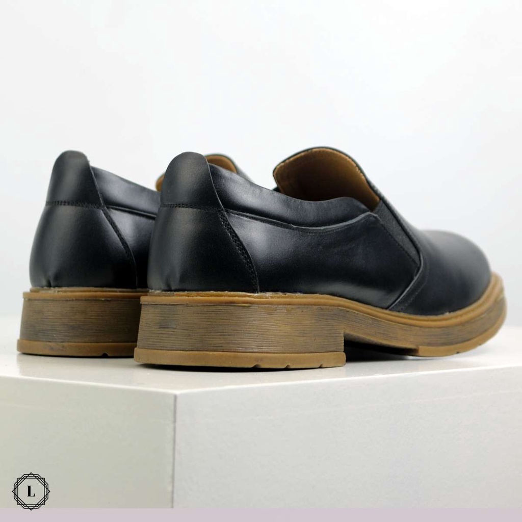 Giày da nam Doc. 033 da bò Lucas Shoes bảo hành 1 năm