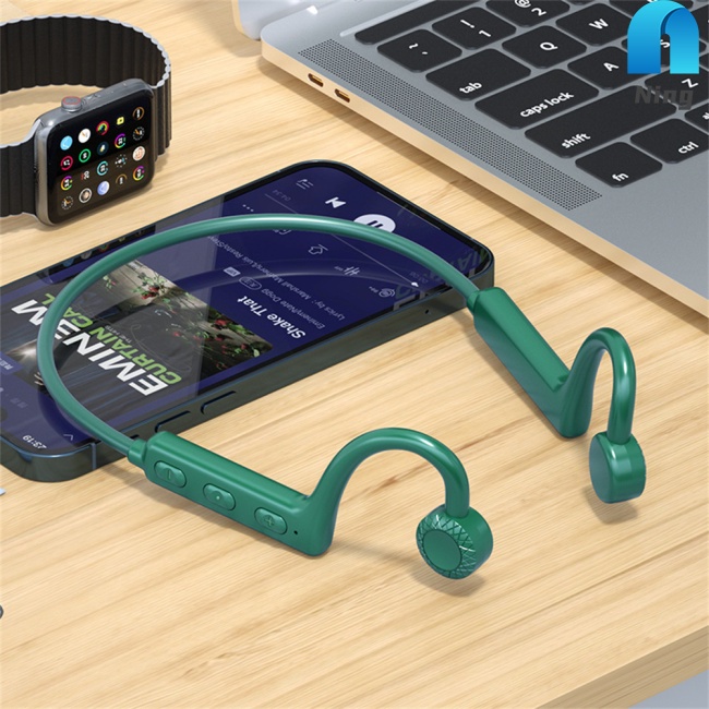 Tai Nghe Bluetooth Ning Ks-19 Truyền Âm Qua Xương Chống Thấm Nước Có Dây Đeo Cổ Tiện Dụng