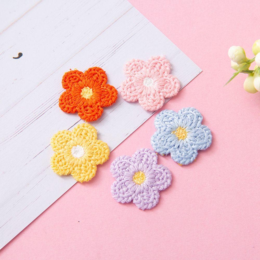 Miếng Dán Vải Len Thêu Hoa Trang Trí Quần Áo DIY