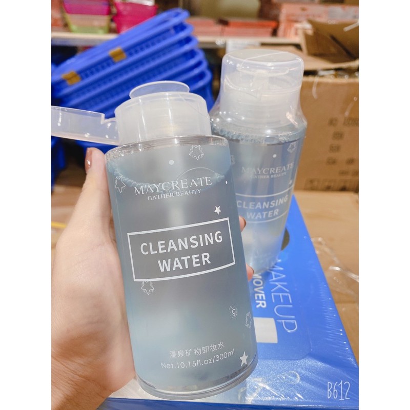 Nước tẩy trang Maycreat 300ml tẩy sạch bụi bẩn bã nhờn Cleansing Water D301 | BigBuy360 - bigbuy360.vn