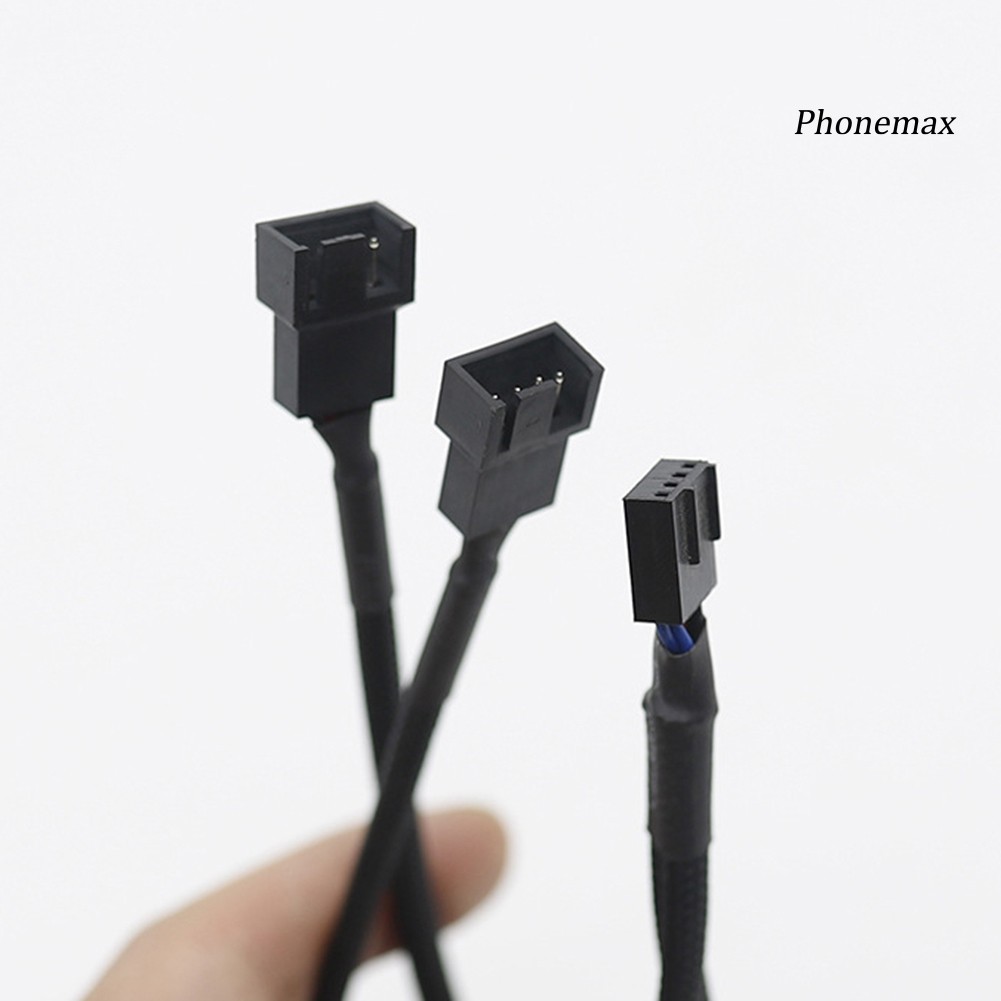 Dây Cáp Nguồn 27cm 4Pin PWM Cho Quạt Tản Nhiệt CPU Máy Tính