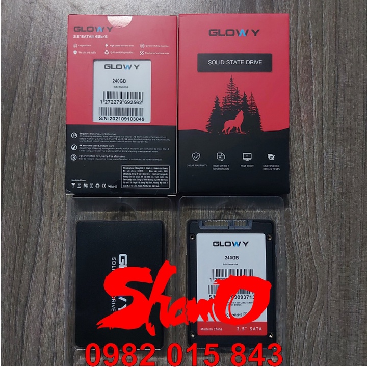 Ổ cứng SSD Gloway (SATA III) các model M2 / mSATA / 2.5” – CHÍNH HÃNG – Bảo hành 3 năm