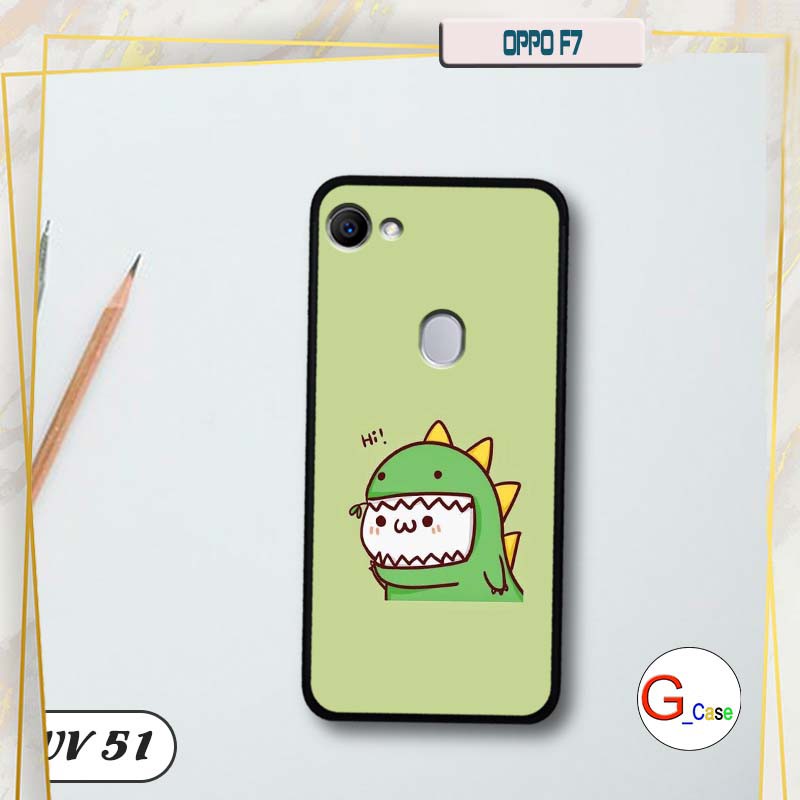 Ốp điện thoại OPPO F7 - lưng nhám viền dẻo