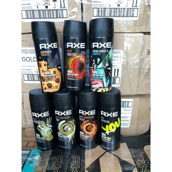 XỊT KHỬ MÙI AXE NAM TÍNH MẠNH MẼ 150ML