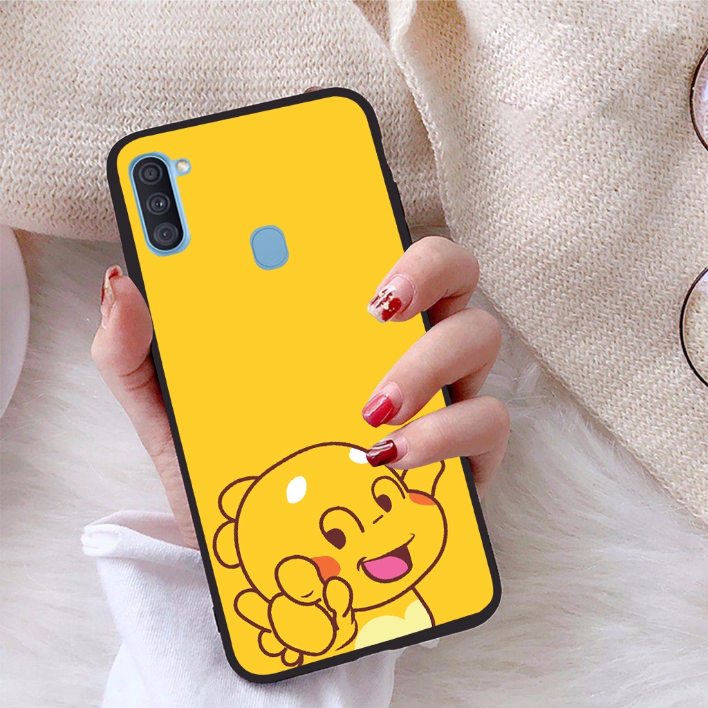 Ốp lưng Samsung Galaxy A11 viền dẻo TPU BST Khủng Long Lai Ong