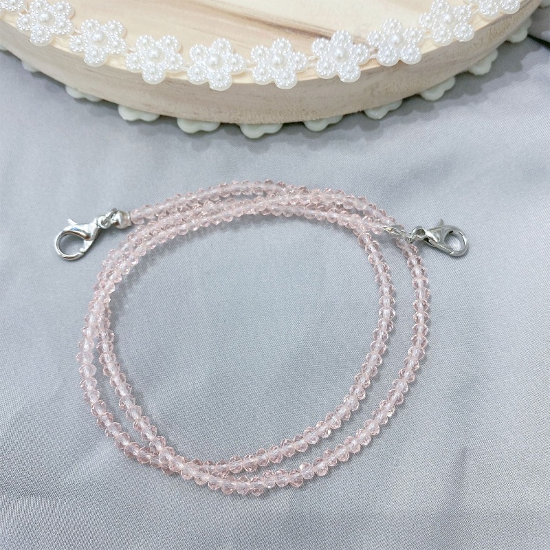 Giá Đỡ Mắt Kính / Vòng cổ Chuỗi Hạt Pha Lê Lấp Lánh Giúp Tiết Kiệm Tai