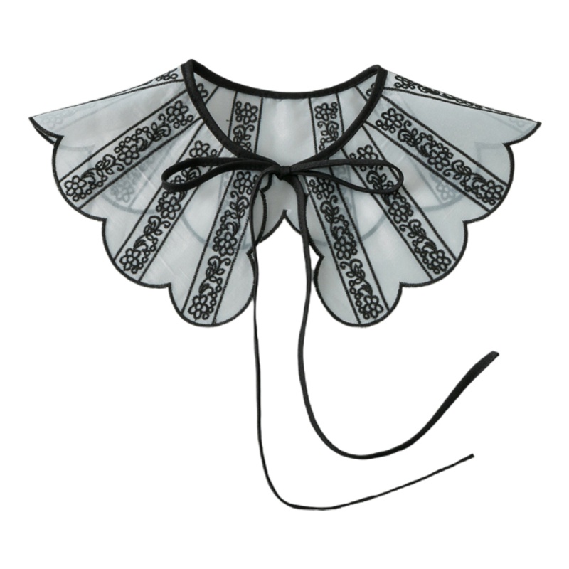 Cổ Áo Giả Thêu Họa Tiết Thời Trang Mùa Hè Dễ Phối Đồ