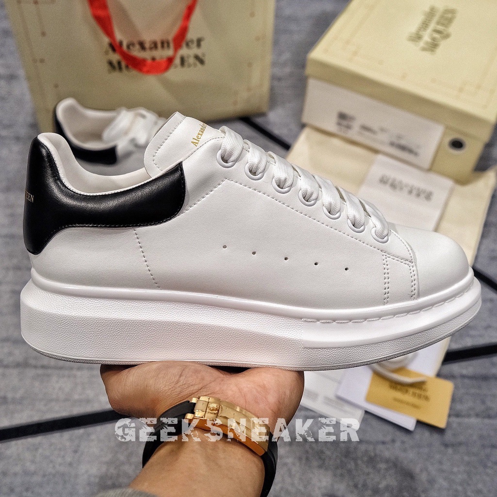 [GeekSneaker] Giày McQueen Gót Da (Mc Queen Version 2020) - Phiên Bản Tiêu Chuẩn