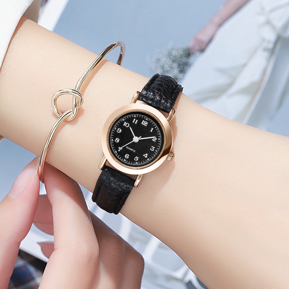 Đồng Hồ Quartz Nữ Dây Da