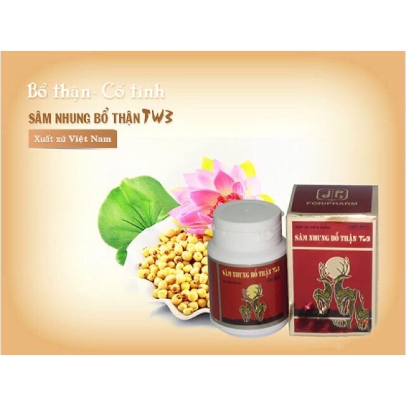 Sâm Nhung bổ thận TW3_dùng cho cả nam và nữ