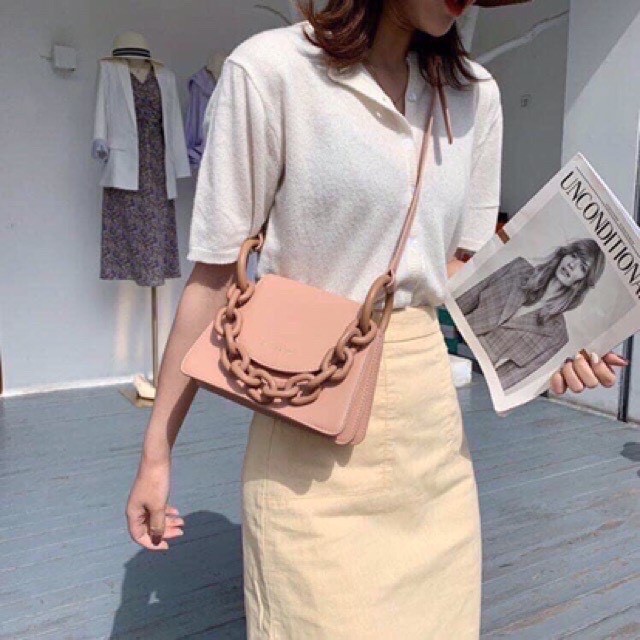 Túi CNK chunky xích DA rằn NỔI Túi CNK chuẩn + ảnh thật (NGAOBAG) | BigBuy360 - bigbuy360.vn
