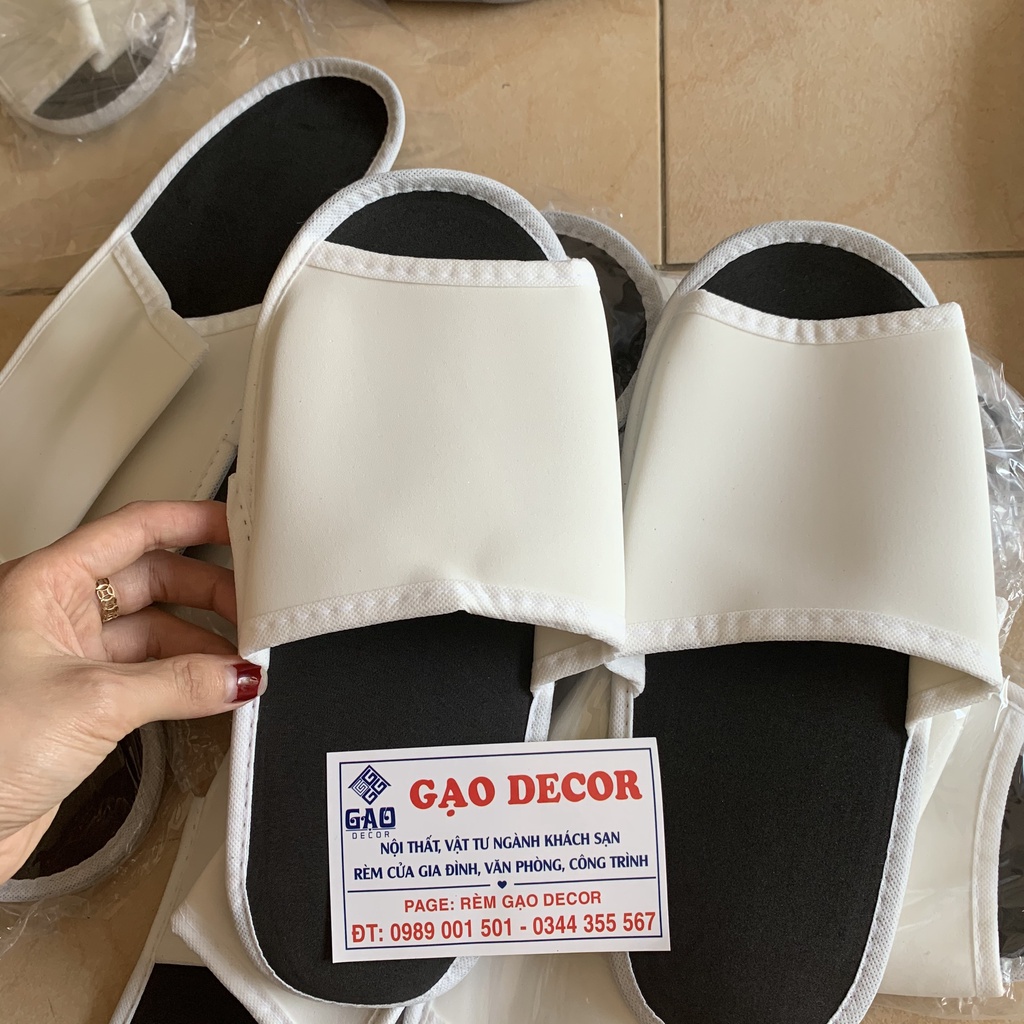 Dép đi trong nhà dùng cho nhà nghỉ, khách sạn, spa