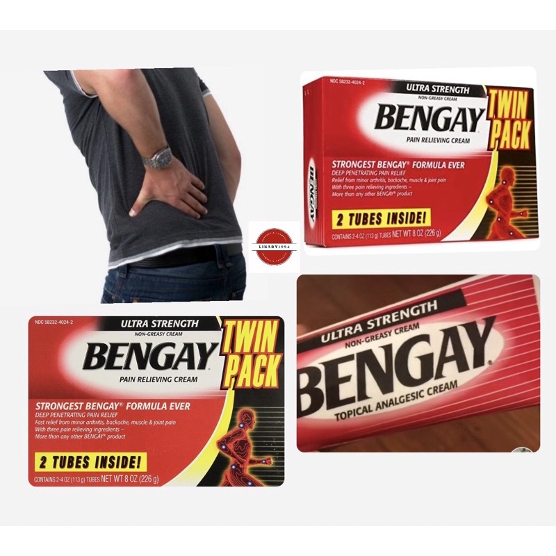 Kem xoa bóp giảm đau nhức Bengay Ultra Strength