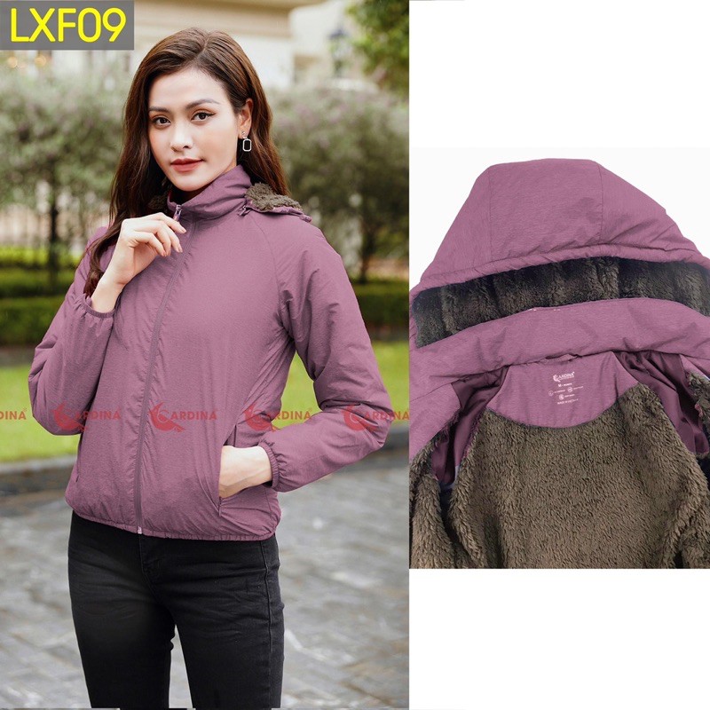 BÁN SỈ ÁO GIÓ LÓT LÔNG CỪU CDN CHO NỮ | BigBuy360 - bigbuy360.vn