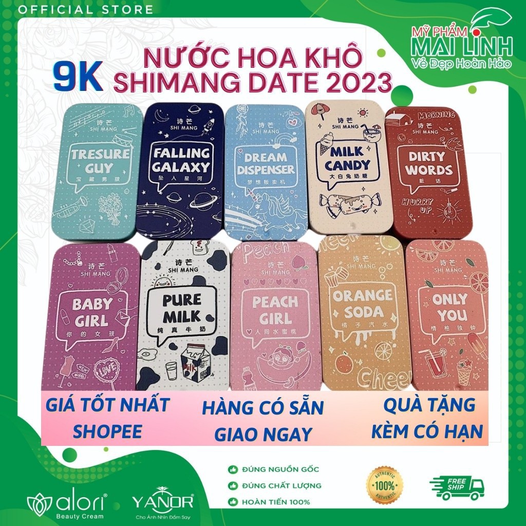 Nước Hoa Khô Daisy Dear[ Nội Địa Trung Chuẩn] Nước Hoa Mini SHIMANG Bỏ Túi , Thơm Dai - Tiện Lợi - Dễ Sử Dụng | BigBuy360 - bigbuy360.vn