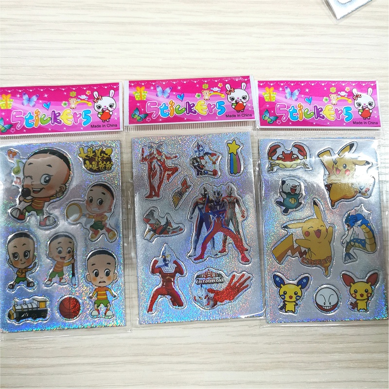 Miếng dán họa tiết hoạt hình 3D đáng yêu cho bé