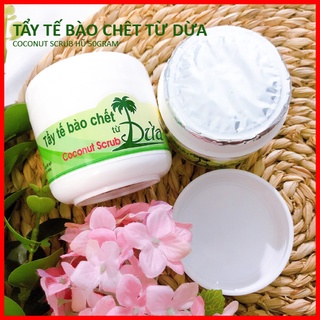 Tẩy tế bào chết từ dừa cửu long