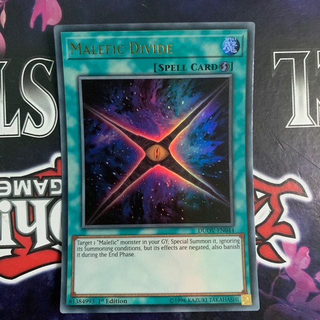Bài yugioh: malefic divide