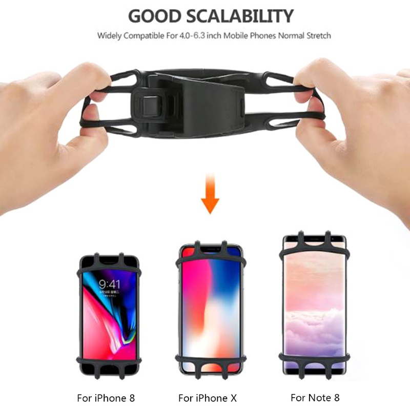 Giá Đỡ Điện Thoại Xe Đạp zzz Xe Máy 360° Giá Đỡ Điện Thoại Đa Năng Tiện Dụng