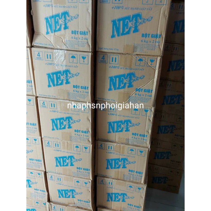 Bột giặt Net Hương hoa sứ 2,4 kg tặng rửa chén