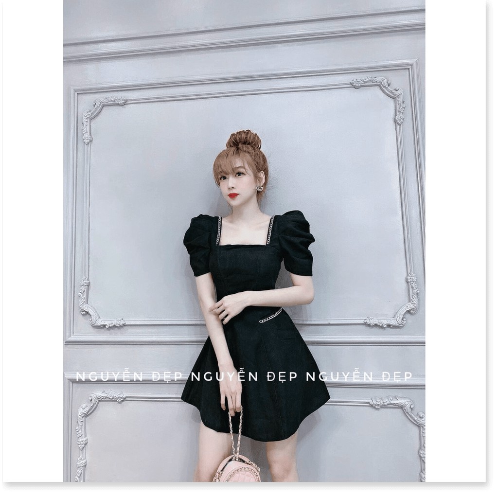 Đầm trượt phối viền xích nữ dự tiệc siêu sang trọng cho quý chị em THỜI TRANG MỚI NHẤT HIỆN NAY