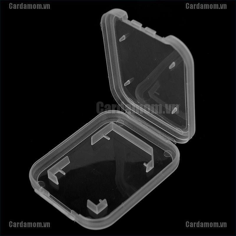 {carda} 10PCS Transparent Standard SD SDHC Memory Card Case Holder Box Storage Plastic{LJ} | BigBuy360 - bigbuy360.vn