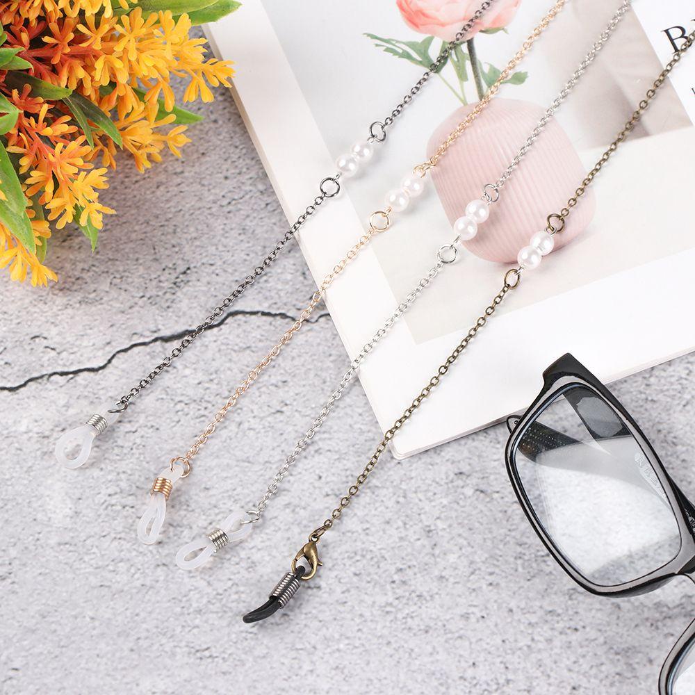 ESPO Dây Đeo Mắt Kính Đọc Sách Bằng Kim Loại Cho Nữ