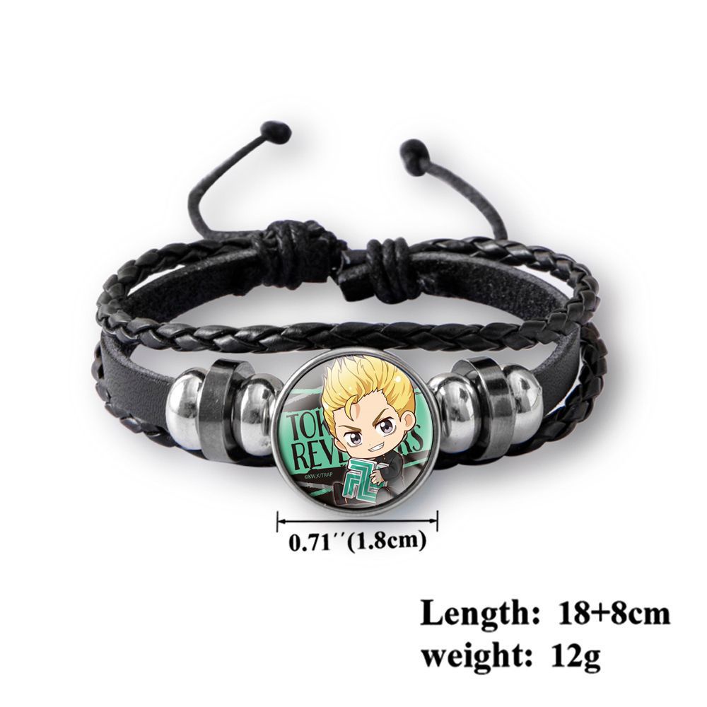 Vòng đeo tay có thể điều chỉnh mặt Anime Tokyo Avengers