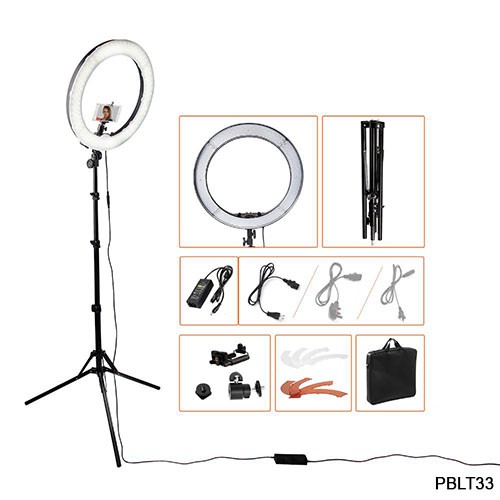 Bộ Đèn led livestream studio..trang điểm,chụp ảnh sản phẩm đa năng 3 chế độ 26cm.33cm.46cm màu siêu sáng hỗ trợ bán hàng