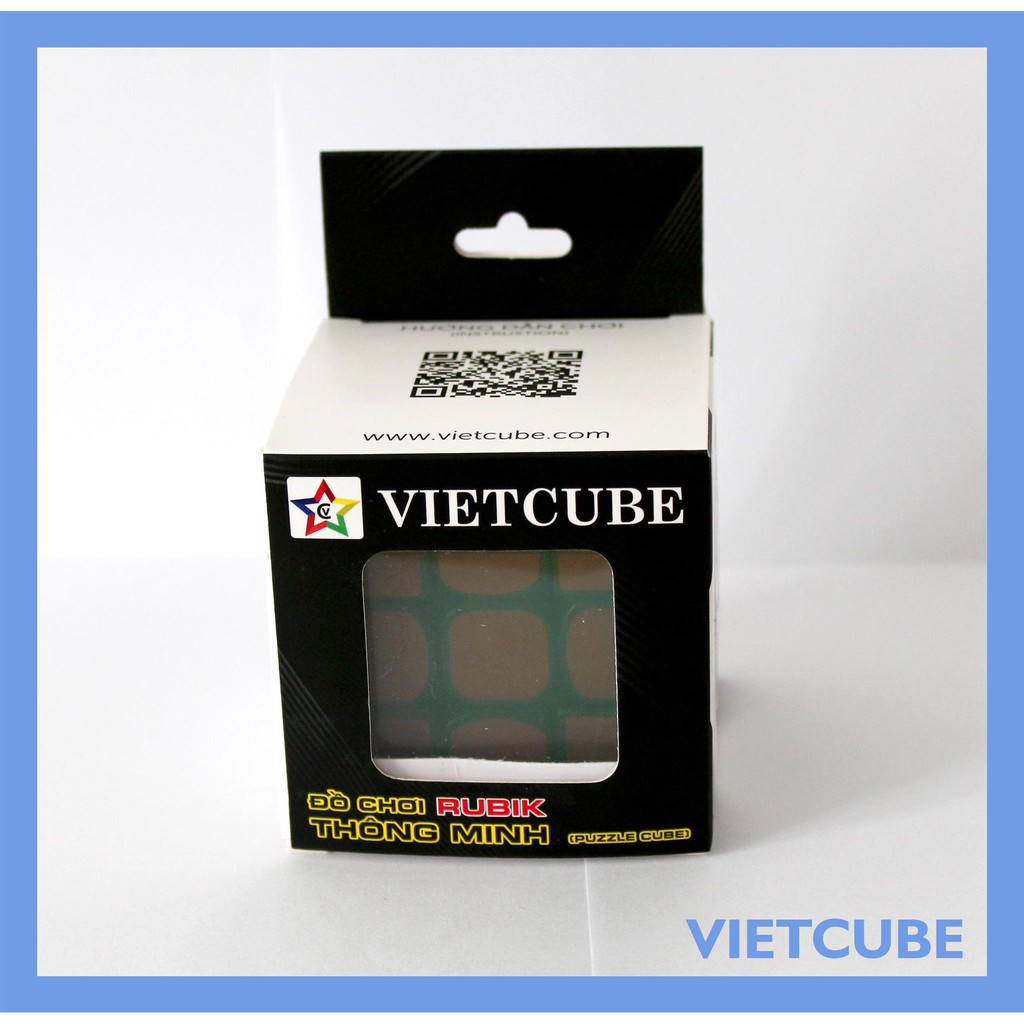 [FREESHIP] Đồ chơi Rubik 3x3 Vietcube - VC3301 ( Đen ) - Rubik Ocean [SHOP YÊU THÍCH]