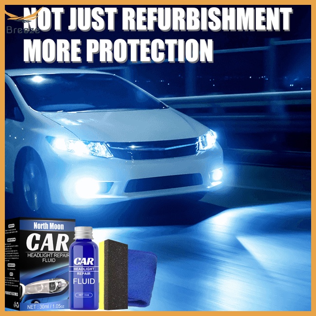 Bộ Dung Dịch Đánh Bóng Đèn Pha Chống Trầy Xước Mạ Nhựa Resin