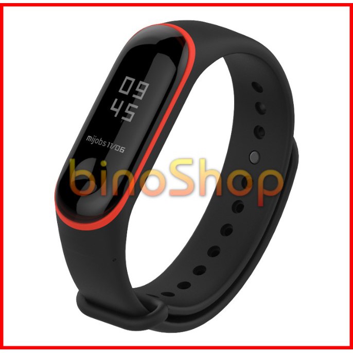 Dây đeo thay thế Miband 3 Mijobs - Viền màu