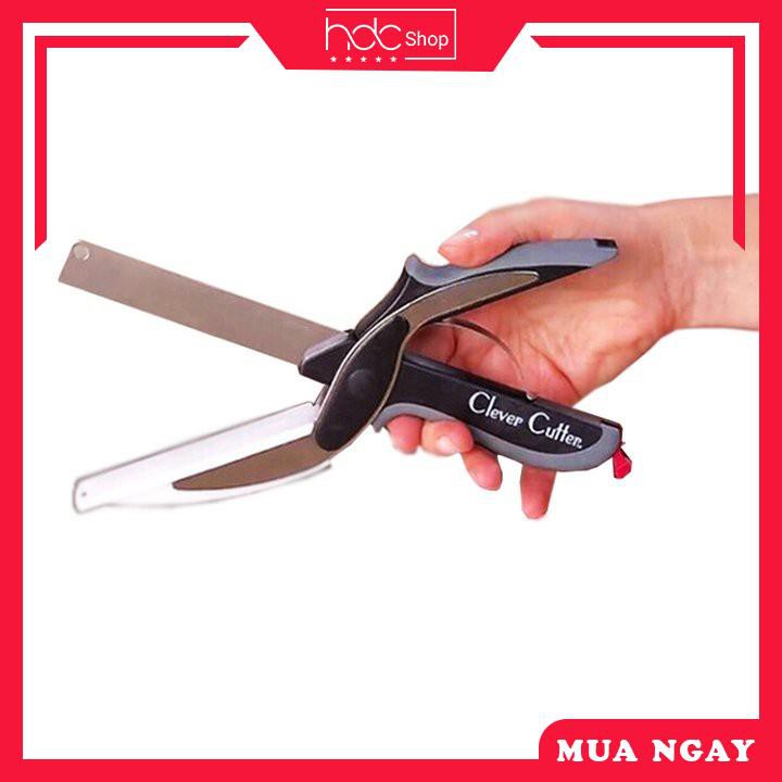 [GIÁ SỐC] Kéo Cắt Rau củ quả đa năng 2in1