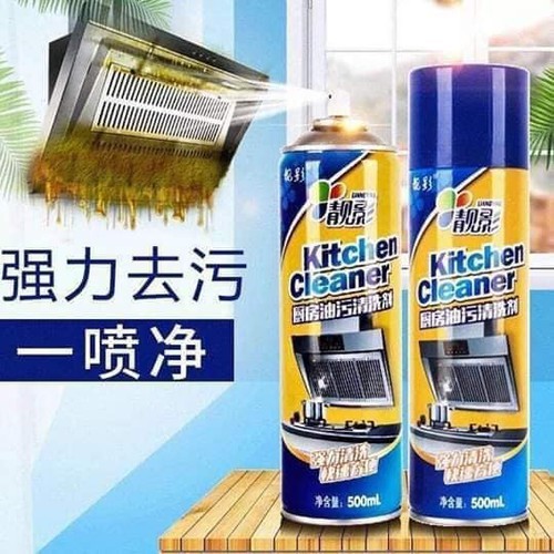 Chai tẩy rửa nhà bếp - Bình xịt tẩy rửa nhà tắm - Vệ sinh bếp Kitchen Claener bảo vệ da tay