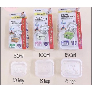 Bộ Chia(hộp trữ) Thức Ăn cho bé