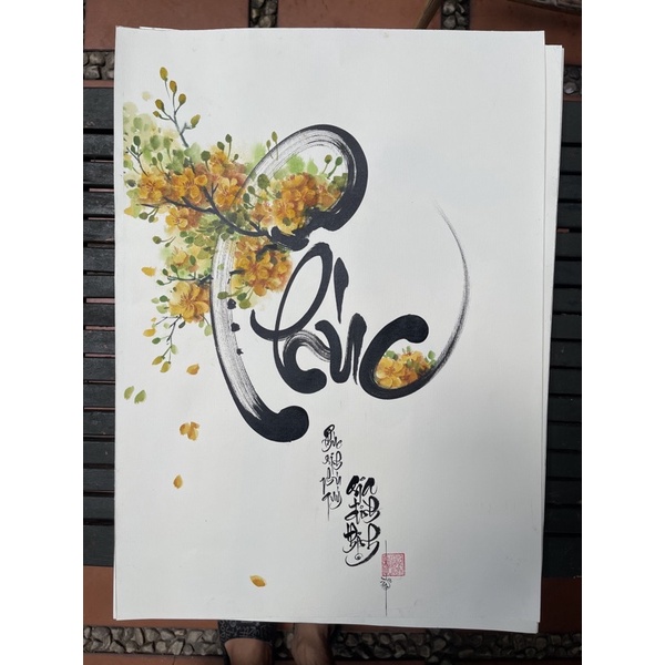 Hero, đại tự bút lông