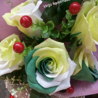 Bó hoa hồng cánh 6 bông