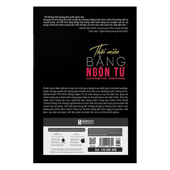 Sách - Thôi Miên Bằng Ngôn Từ - Tặng kèm bookmark