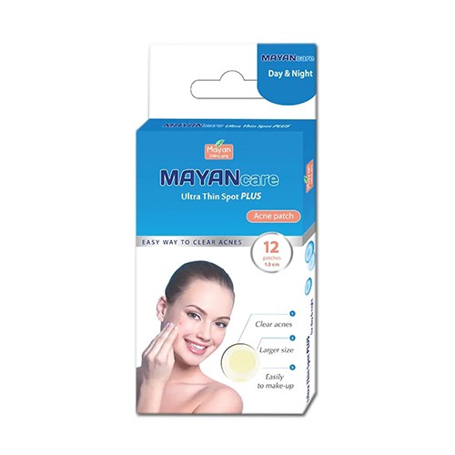 Miếng dán mụn Mayan Care nhiều kích cỡ từ Hàn Quốc hút mụn sưng đỏ, mụn bọc, kháng khuẩn, ngừa sẹo