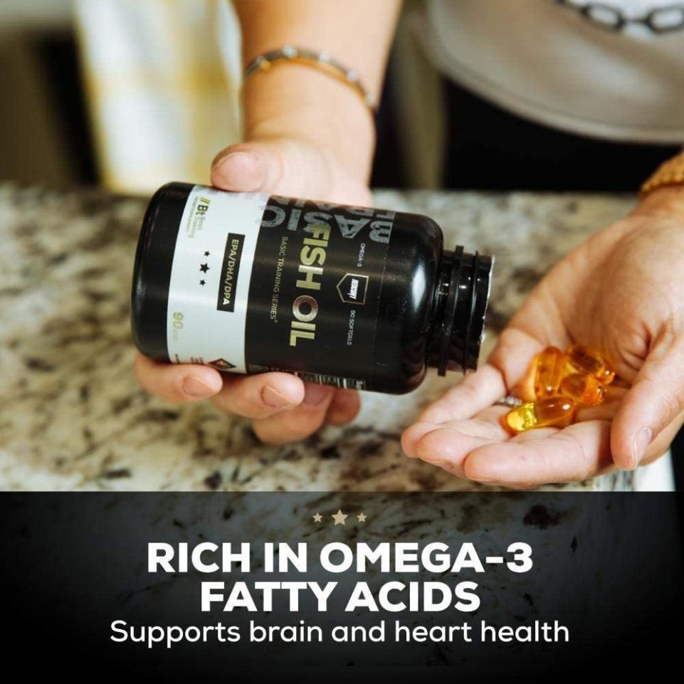 Fish Oil REDCON1 Omega 3 Viên Bổ Sung Giúp Đep Da Chống Lão Hóa Sáng Mắt Dầu Cá  90 Viên - Từ Mỹ