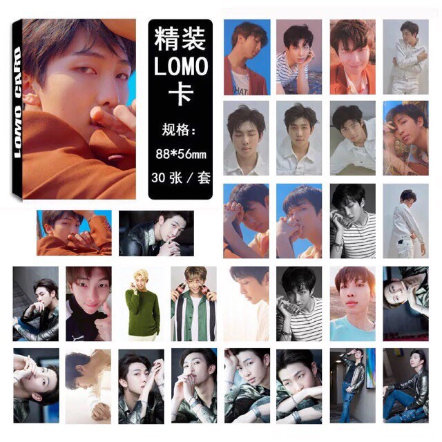 Hộp ảnh Lomo card BTS 5x8 Love Yourself: Tear JIMIN album ảnh idol thần tượng Hàn Quốc