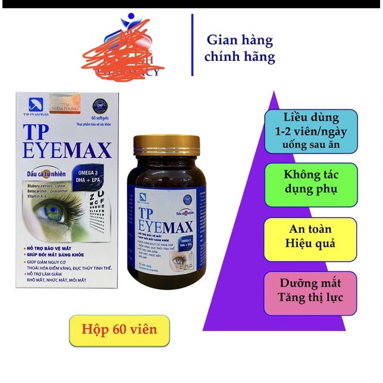 Viên sáng mắt ,bổ mắt TP eye max
